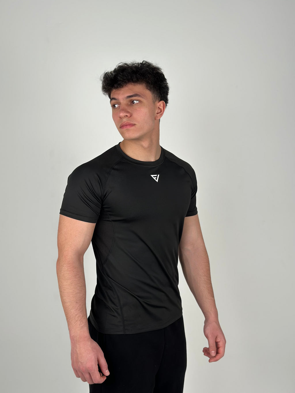 Compression Tee — Black