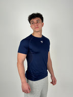 Compression Tee — Navy