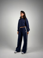 Cropped Sweatshirt — Blue