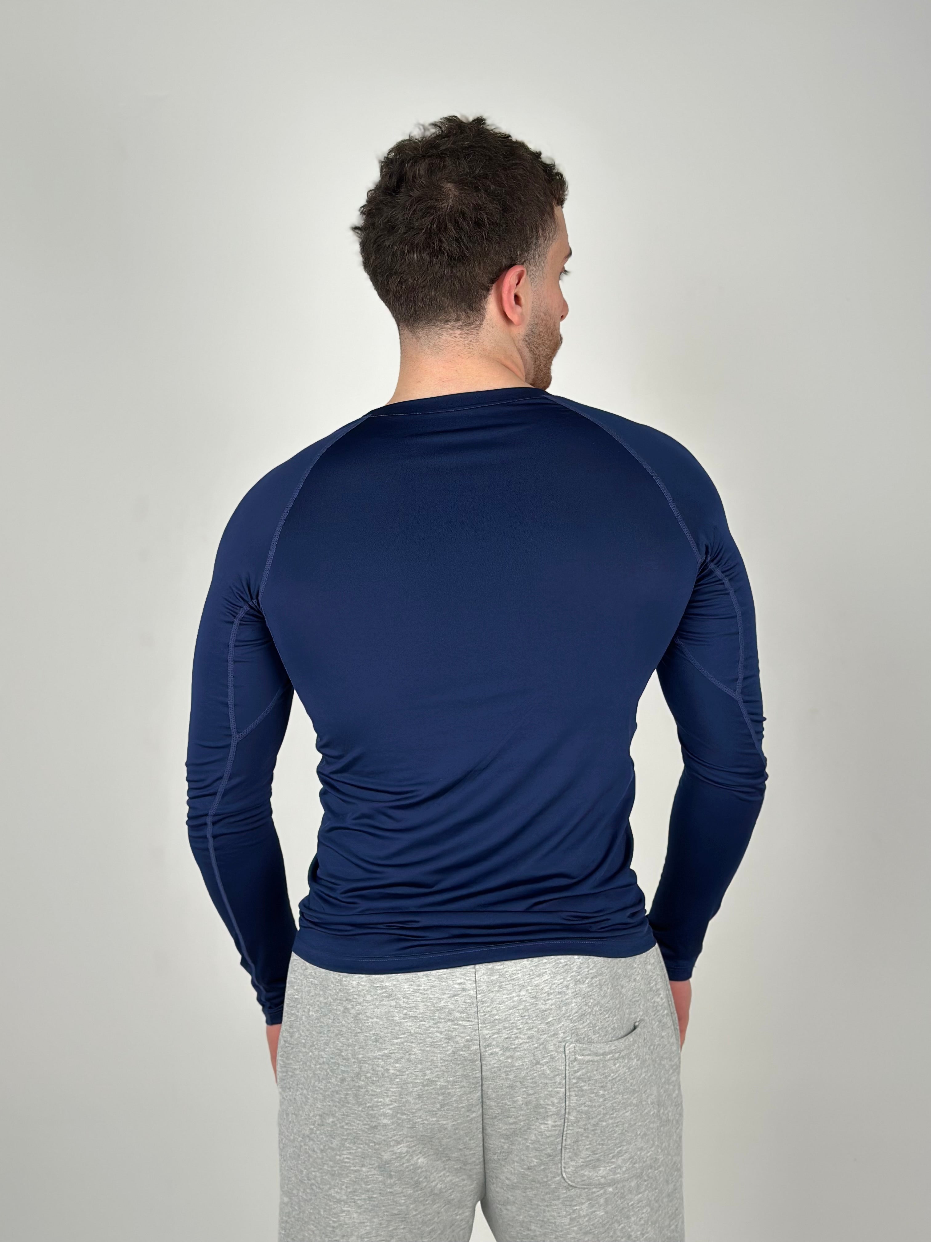 Compression Long Sleeve — Navy