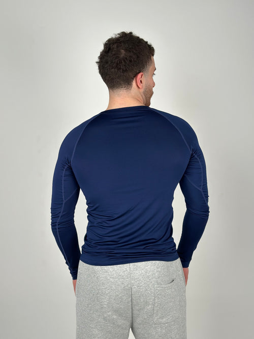 Compression Long Sleeve — Navy