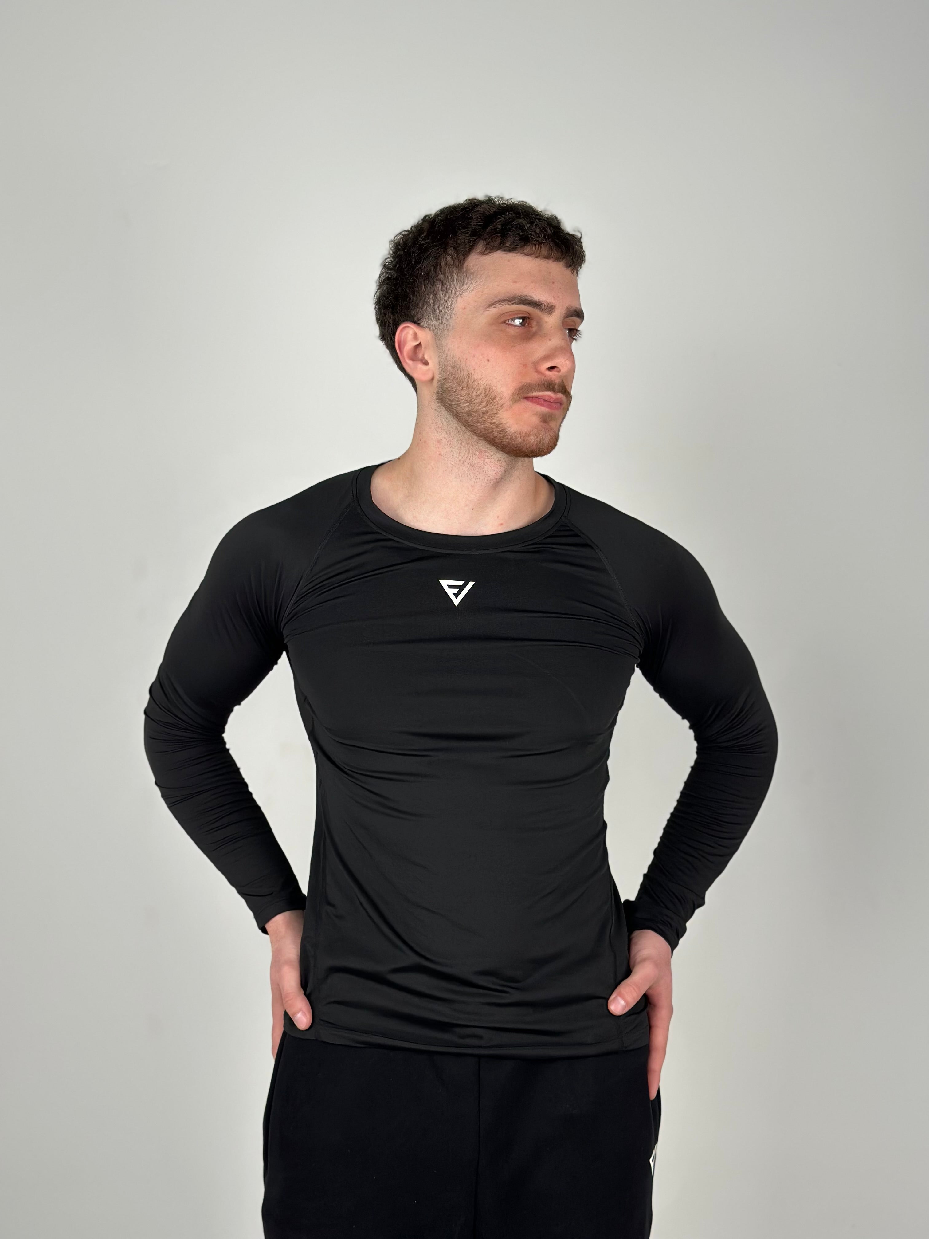 Compression Long Sleeve — Black