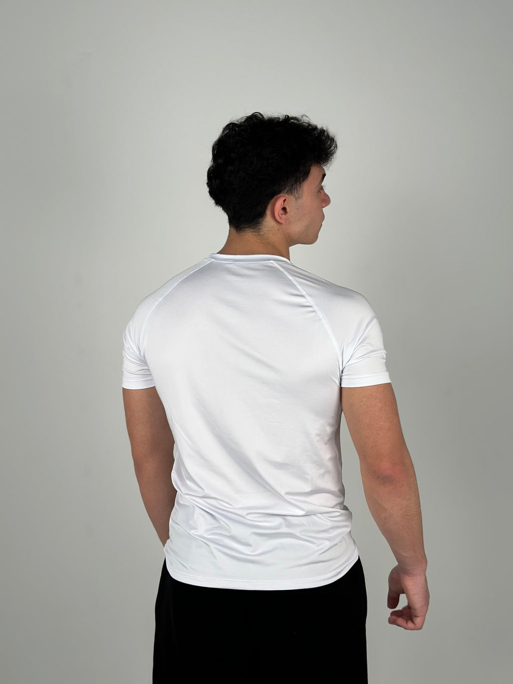 Compression Tee — White