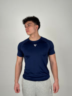 Compression Tee — Navy