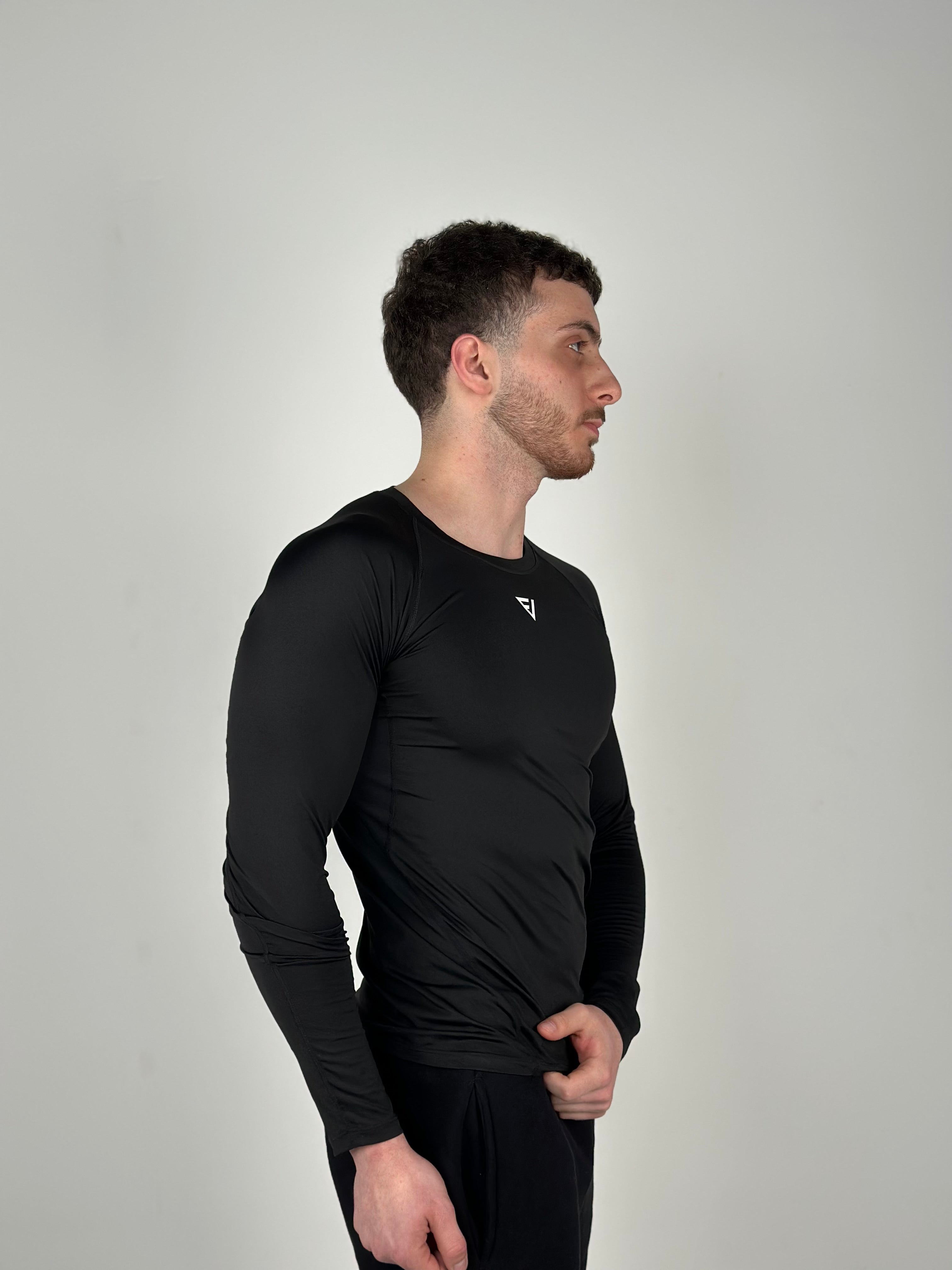 Compression Long Sleeve — Black