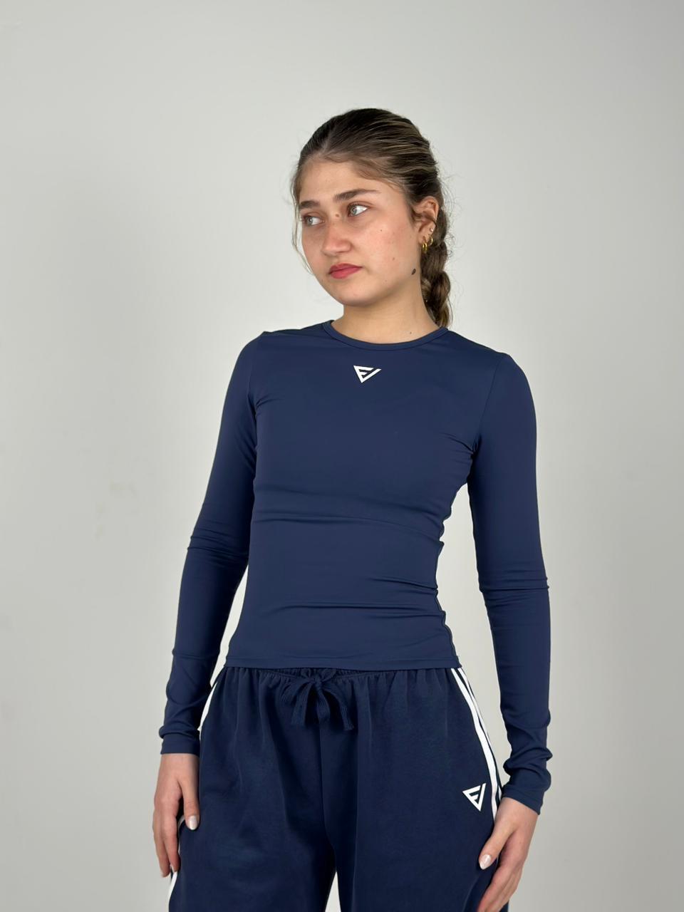 Compression Long Sleeve - Blue